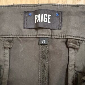 Paige Men's Army Green pants